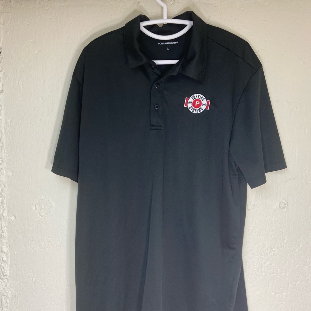 Port Authority Mens Polo Shirt SZ L GUC